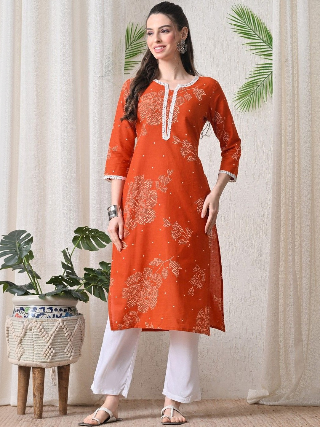 Koito Women Printed Floral Kurta