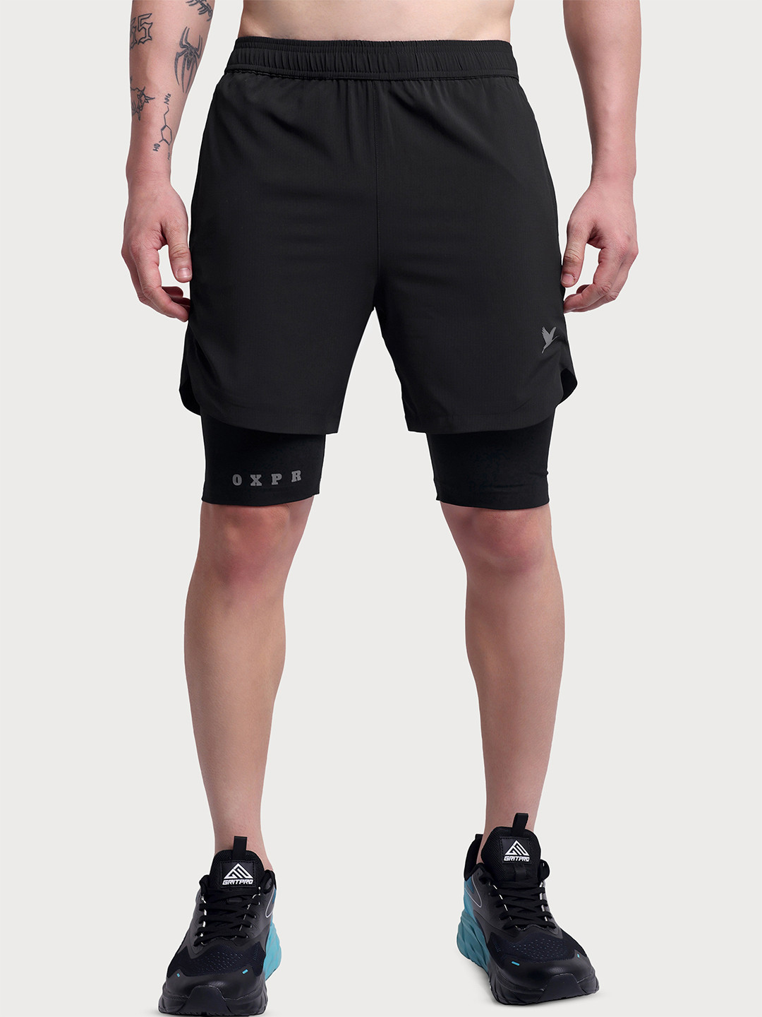 OXPECKER Men Regular Fit Training or Gym Sports Shorts