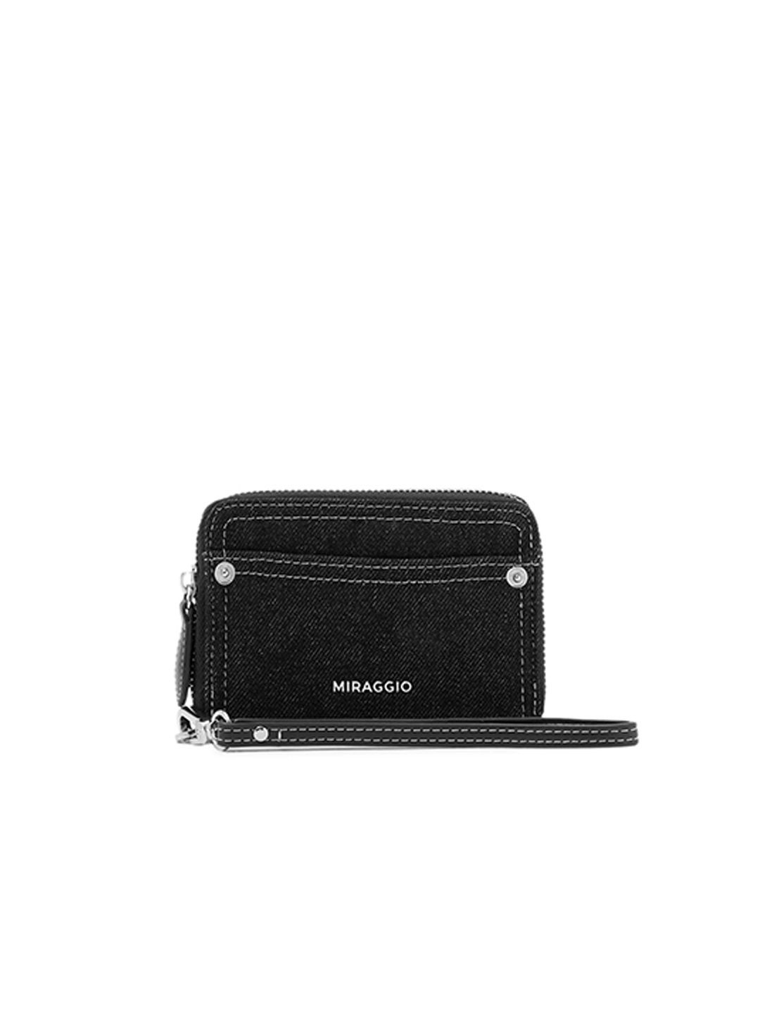 MIRAGGIO Women Zip Around Wallet