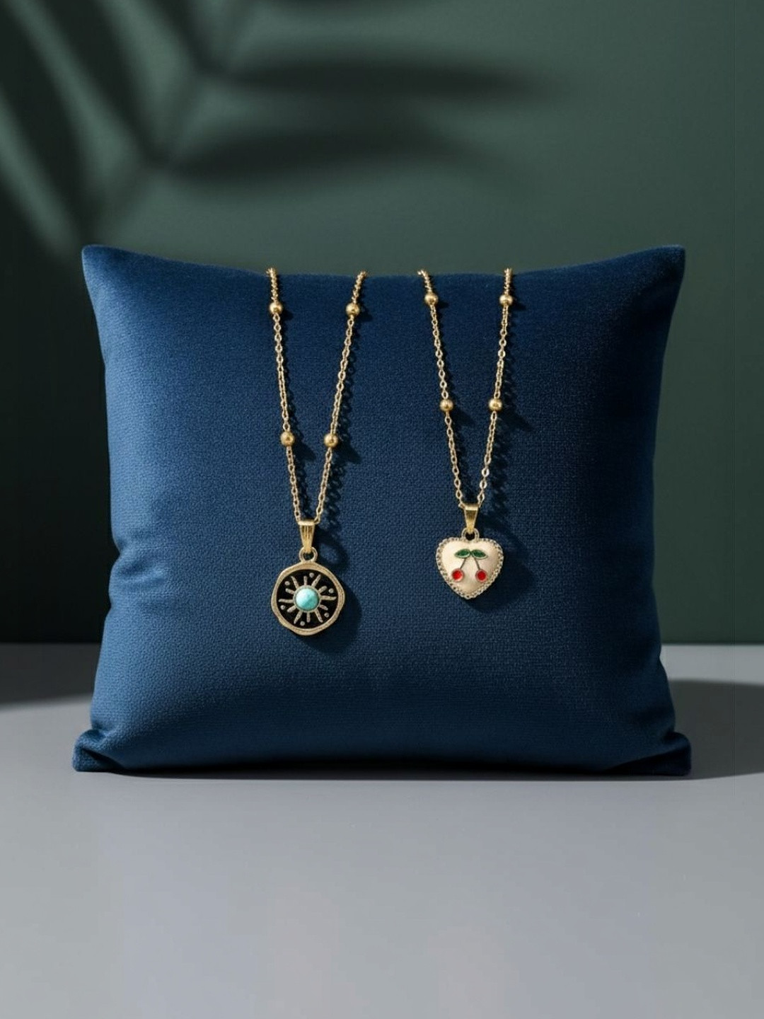 SZN Brass Gold-Plated Necklace