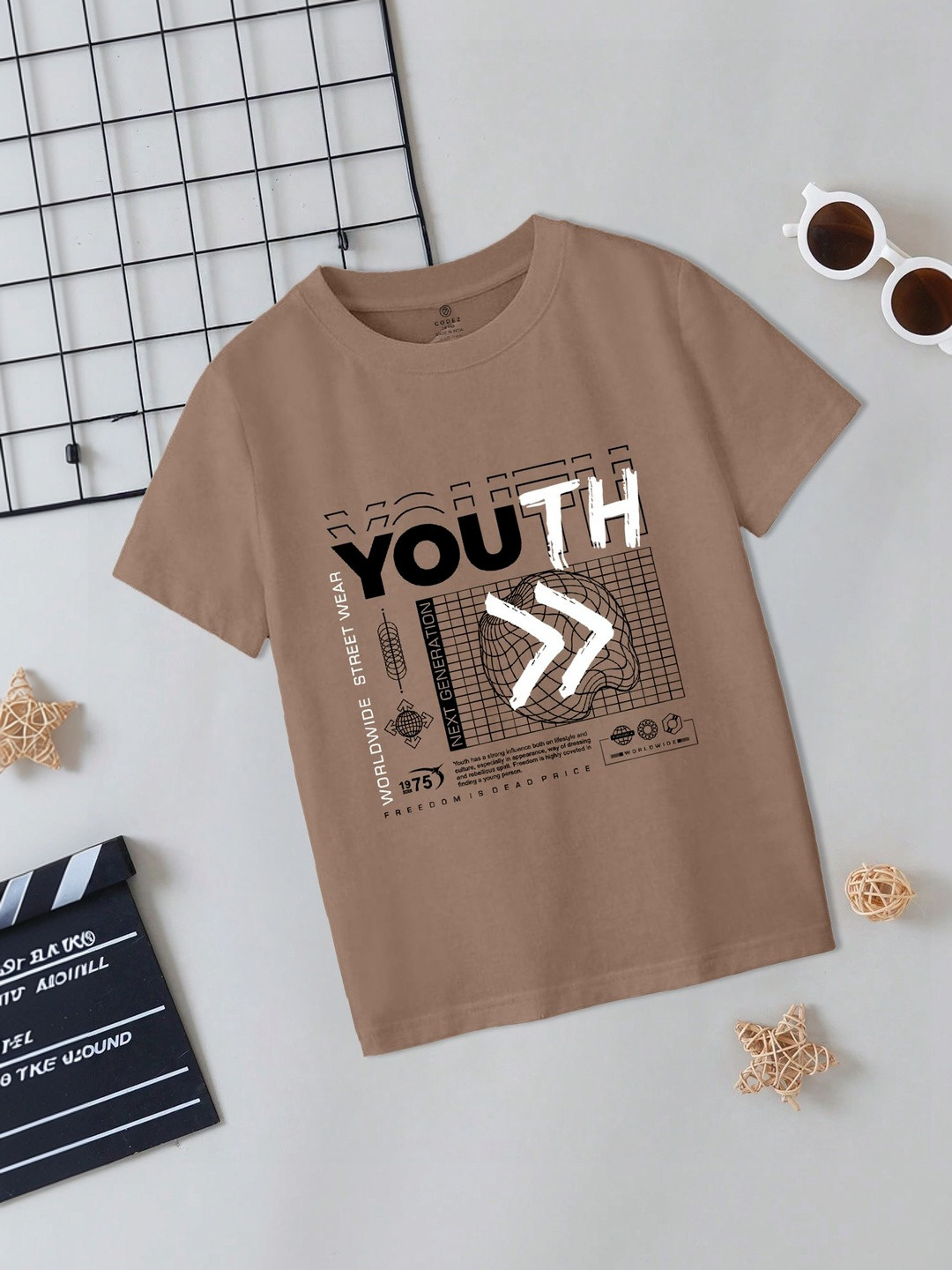 CODEZ Boys Cotton Tshirts