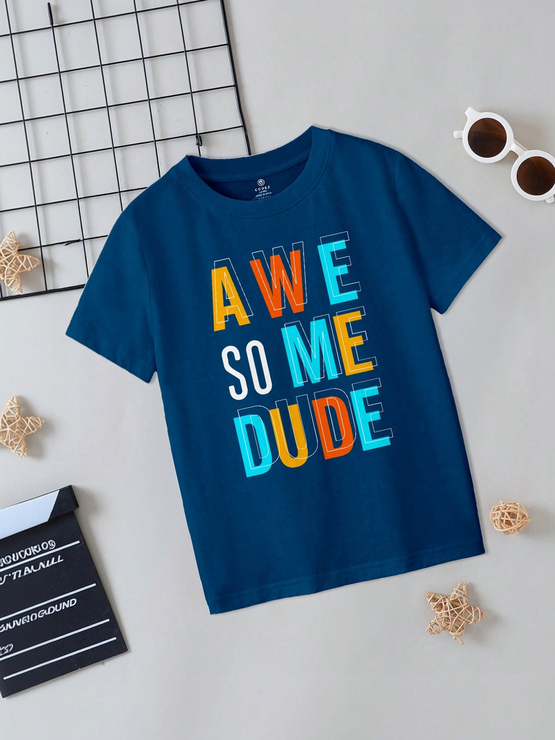 CODEZ Boys Cotton Tshirts