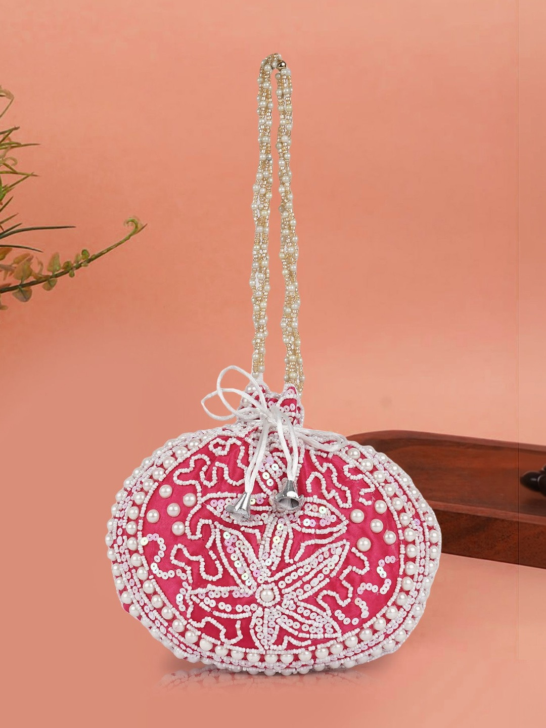 ROLEXO Embellished Potli Clutch