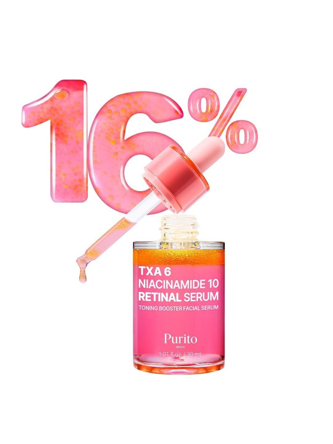 Purito TXA 6 Niacinamide 10 Retinal Serum - 30 ml