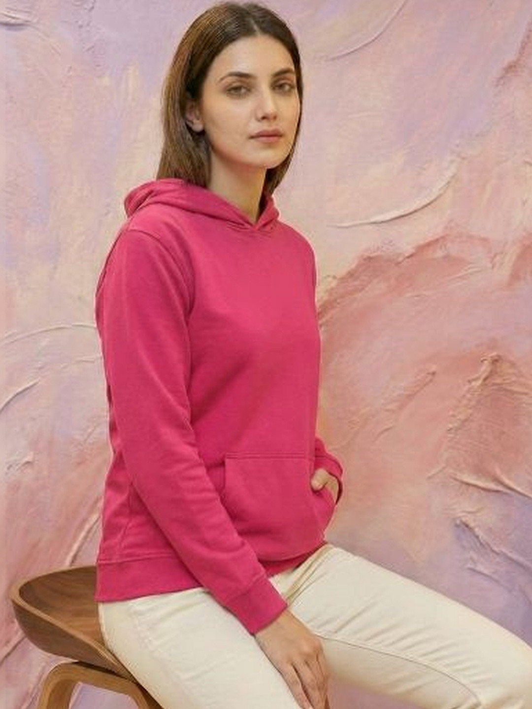 Mast & Harbour Women Hooded Sweatshirt