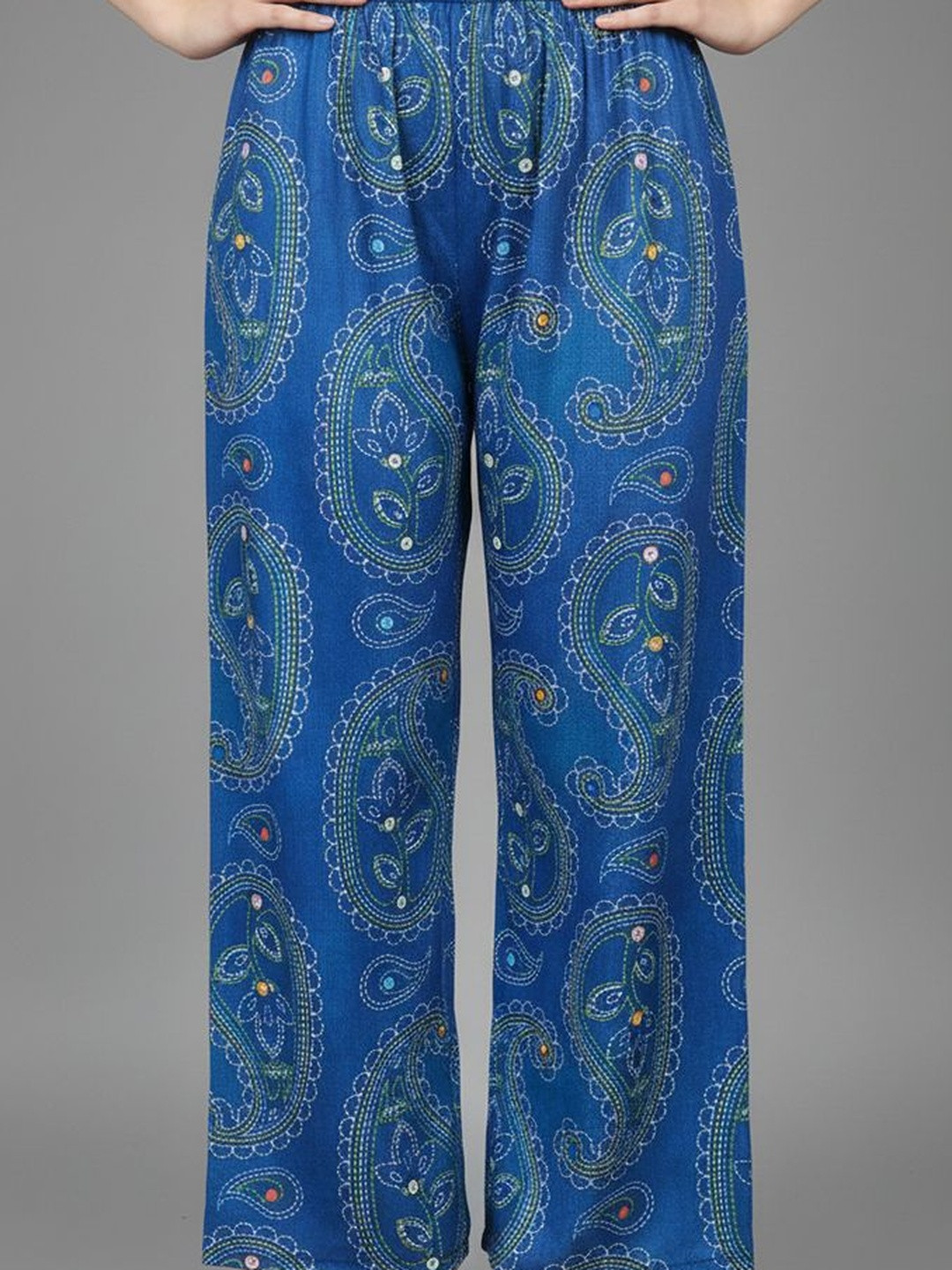 Vagisha Women Paisley Printed Ethnic Palazzos