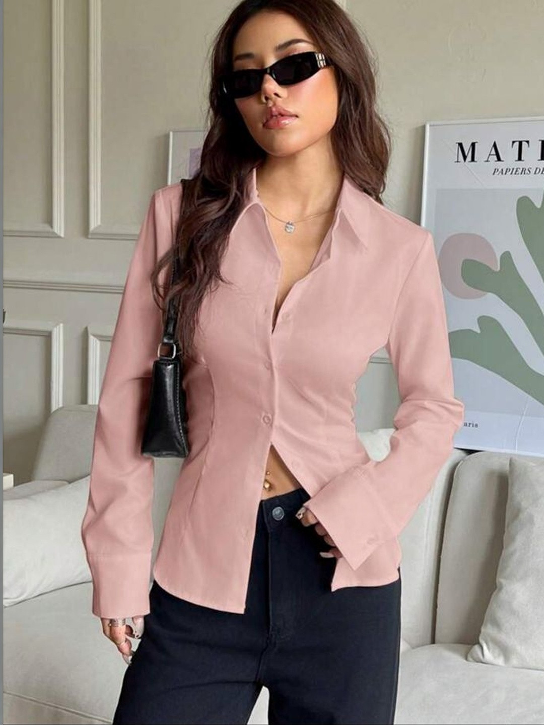 CORSICA Women Comfort Slim Fit Casual Shirt