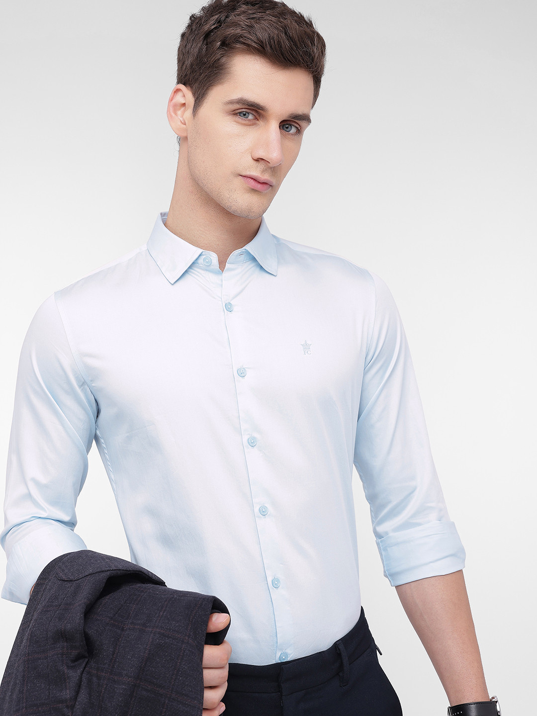 French Connection Tailored Fit Pure Cotton Shirt