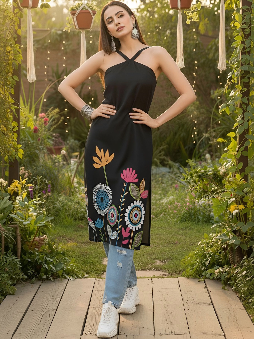 Nayo Women Printed Kurta