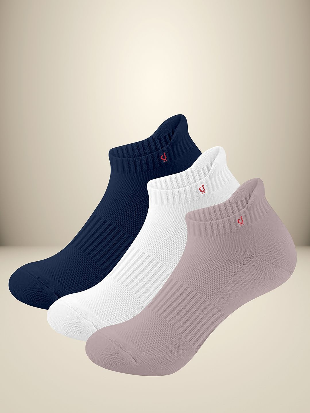Trendmalls Unisex Pack of 3 Ankle Length Athletic Sport Socks