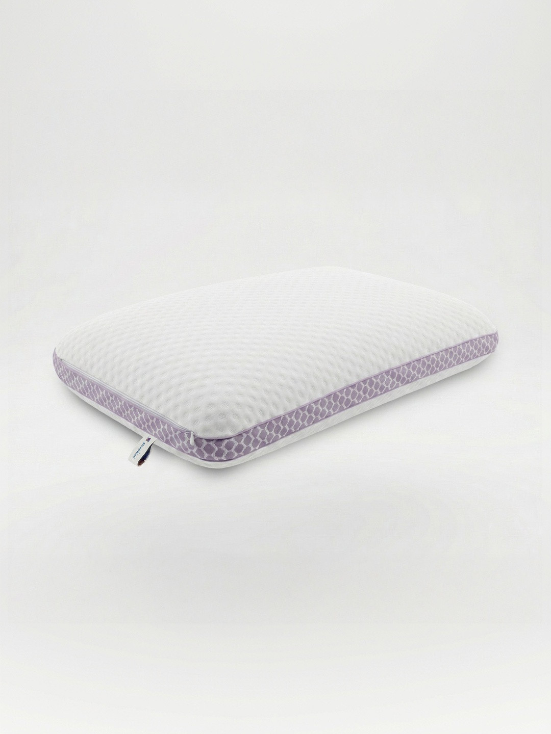 Sleepwell Pro Impression Memory Foam Neck Support Pack of 1 Medium Soft Microfiber Pillow
