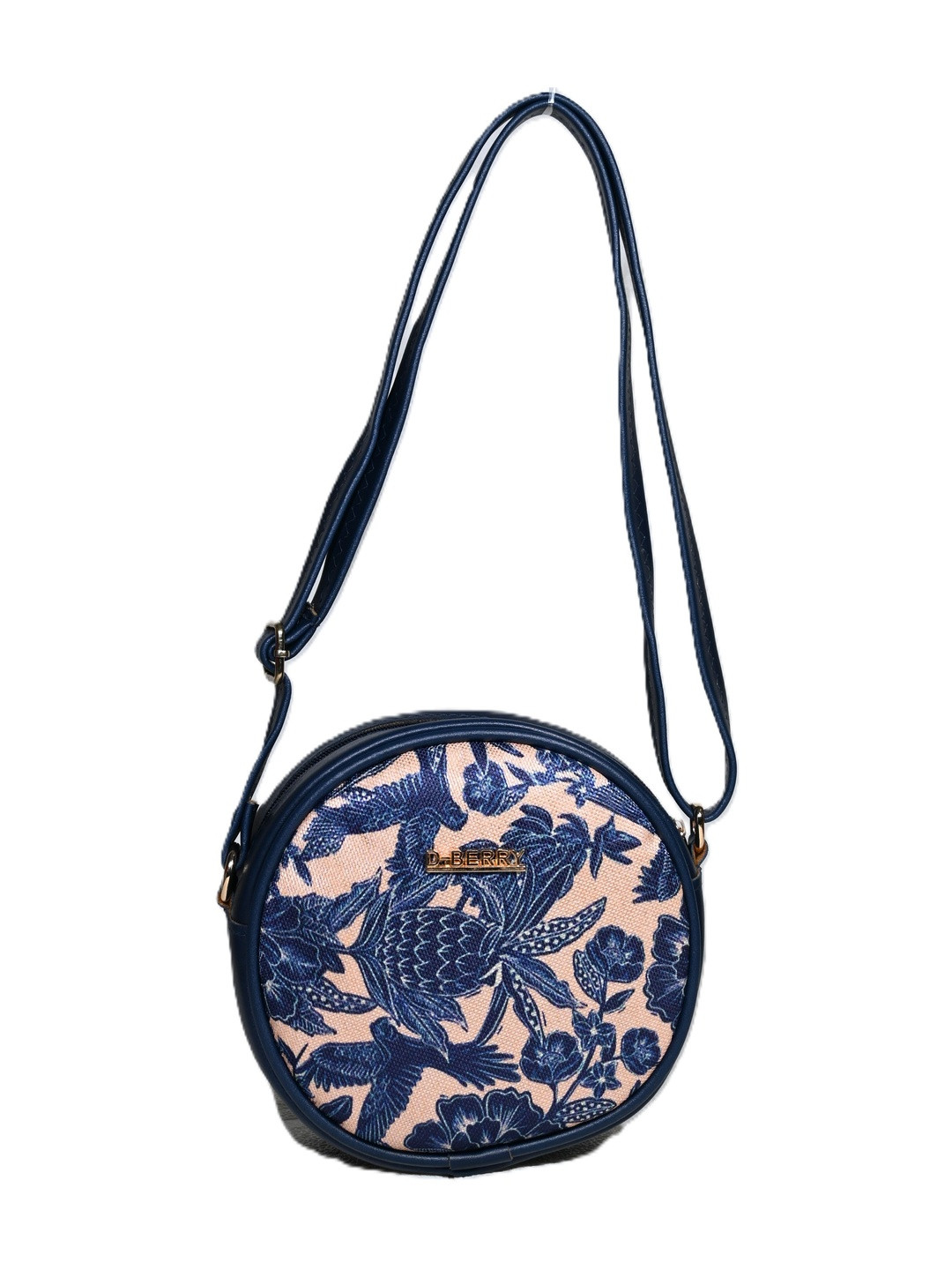 Donicy Floral Printed PU Sling Bag