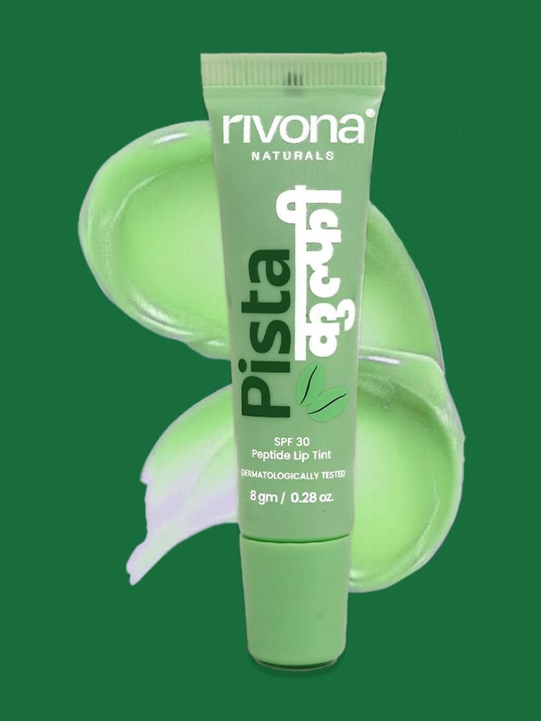 Rivona Naturals Pista Kulfi Hydrating Glossy Lip Balm- 8 g- Pista