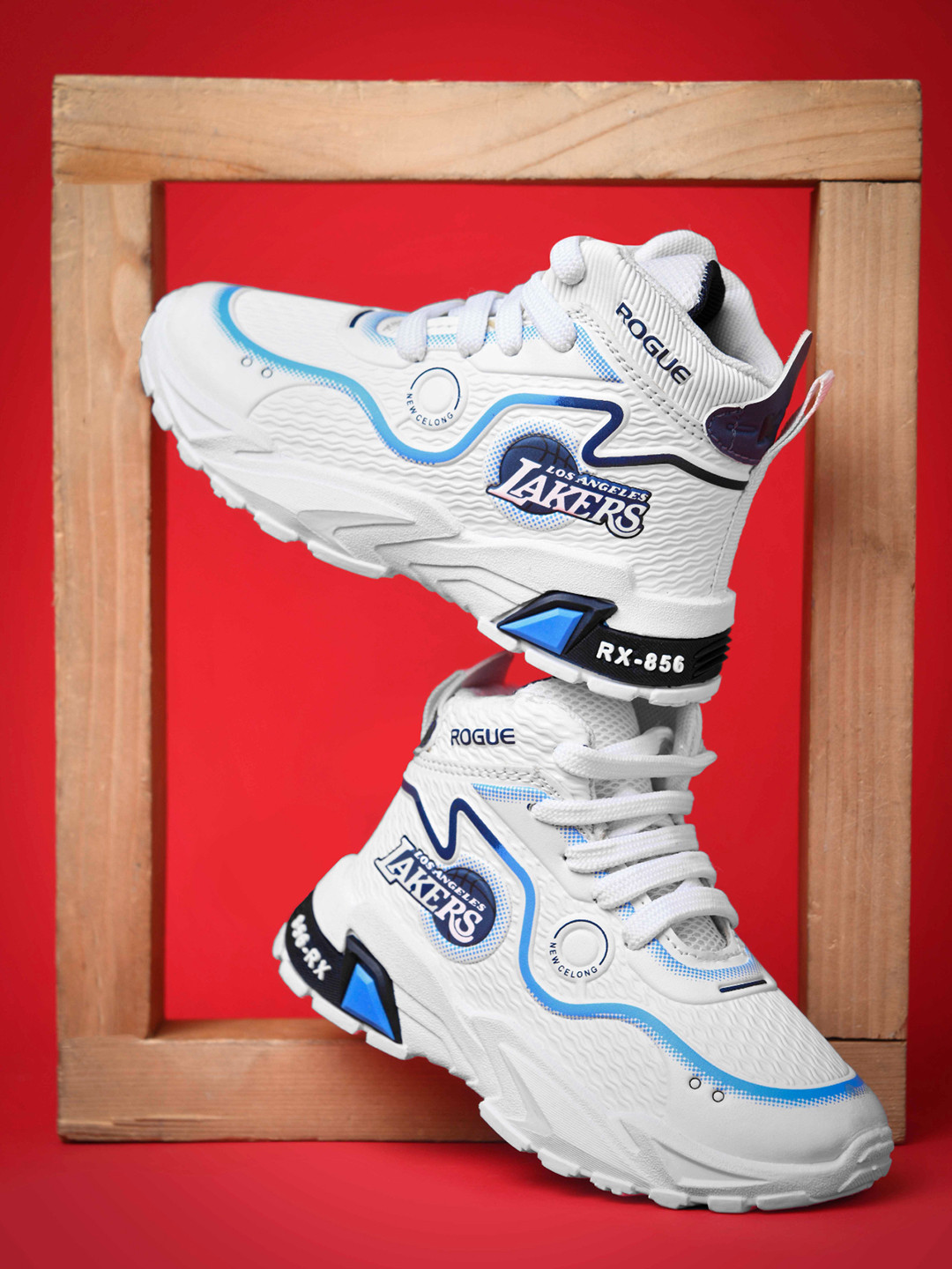 KINGS&QUEENS Unisex Kids Textured Sneakers