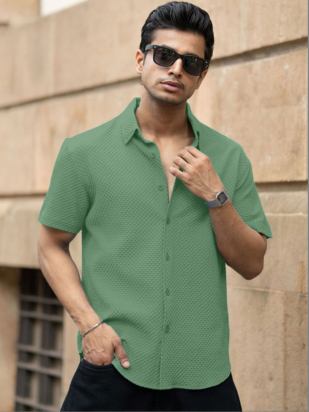 Metronaut Men Slim Fit Casual Shirt