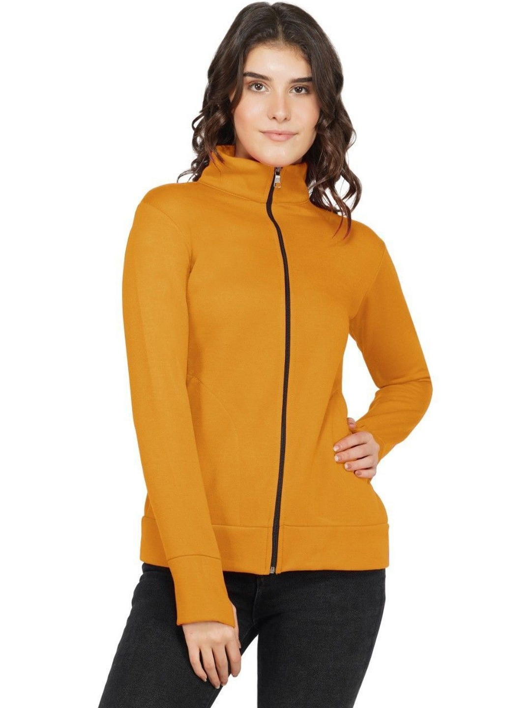 PALOMI Women Fleece Lightweight Knitted Jacket