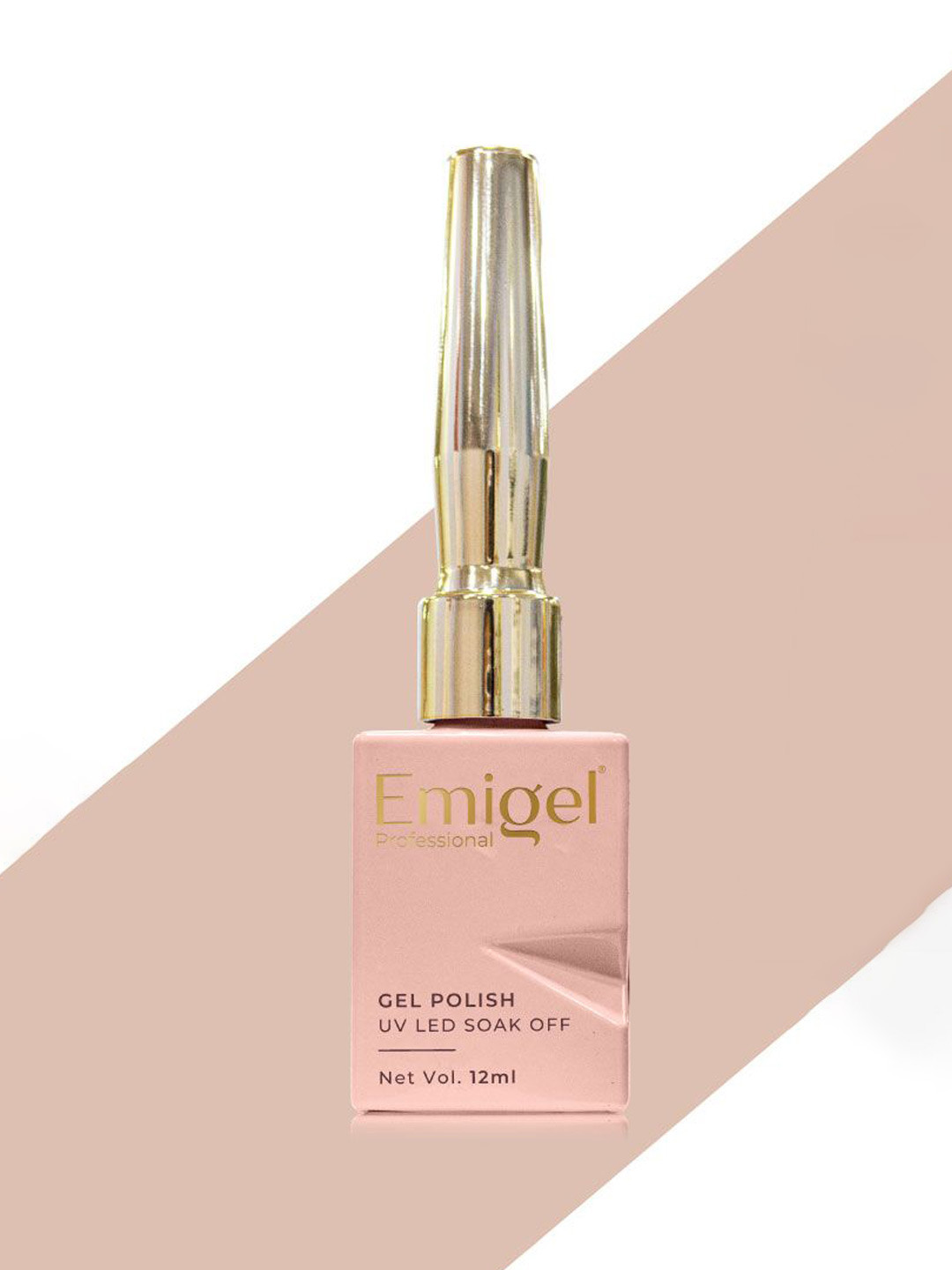 Emigel PROFESSIONAL UV LED Soak Off Gel Nail Polish - 12 ml - Graphite Glitter E021