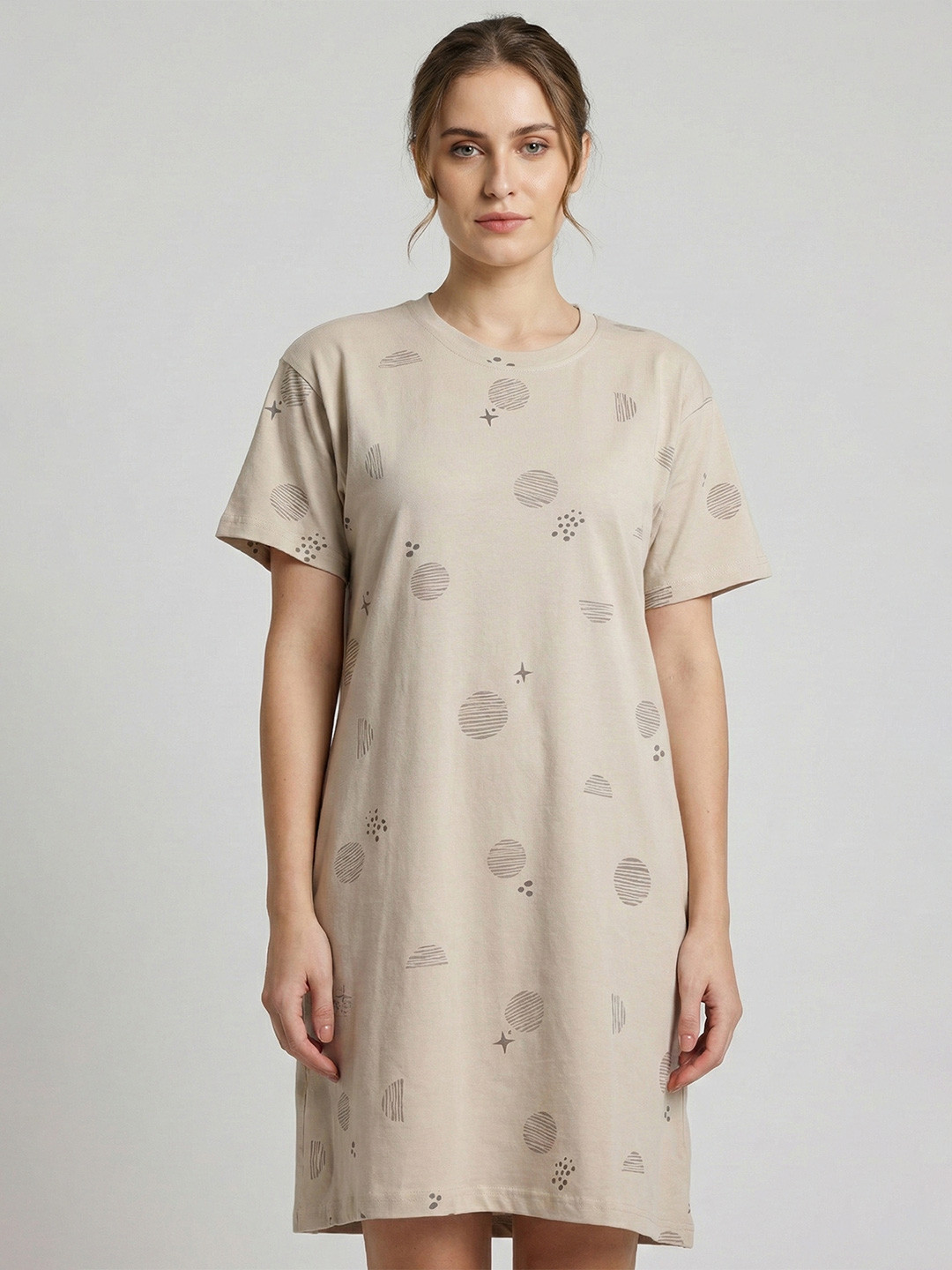 YOROKO Printed Nightdress