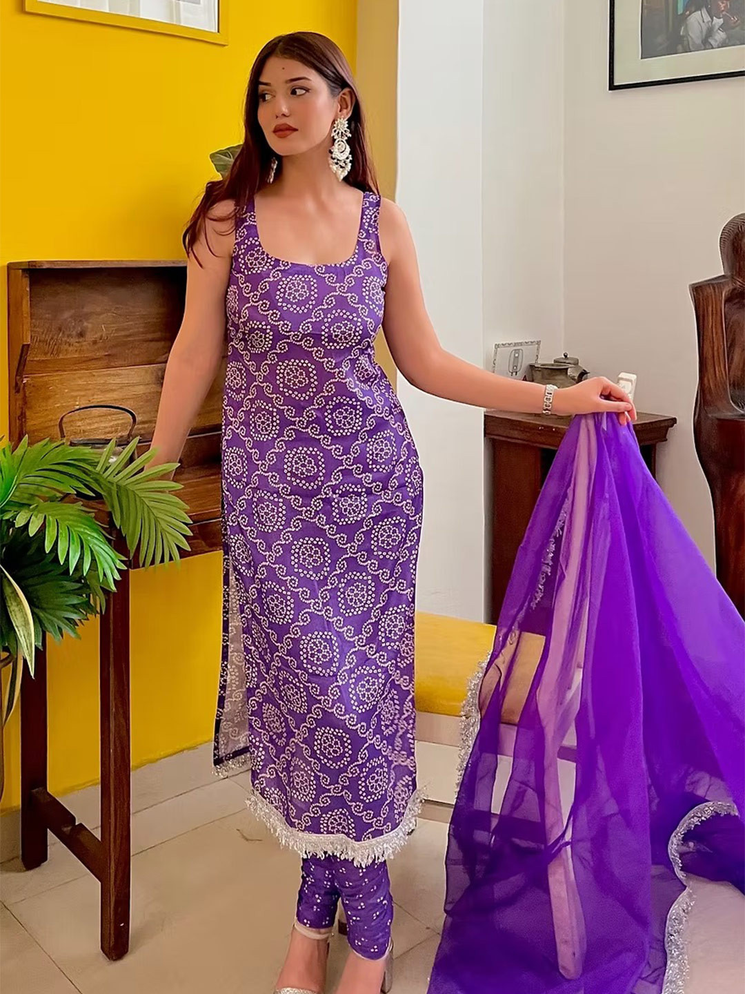 Handish Women Ethnic Motifs Printed Indie Prints Kurta