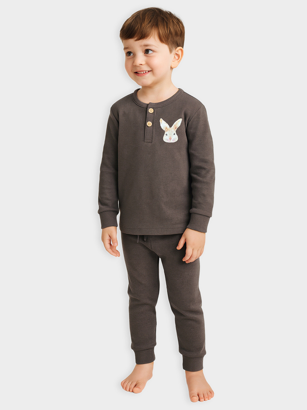 MiArcus Kids Striped Thermal Set
