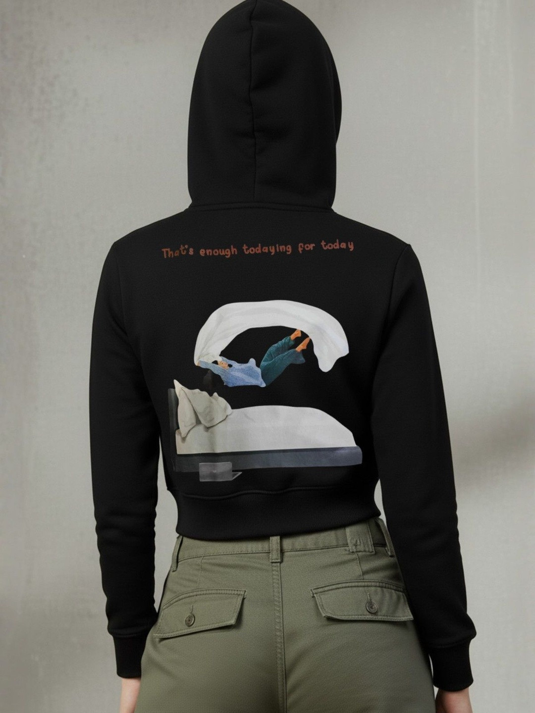CORSICA Women Printed Hooded Sweatshirt