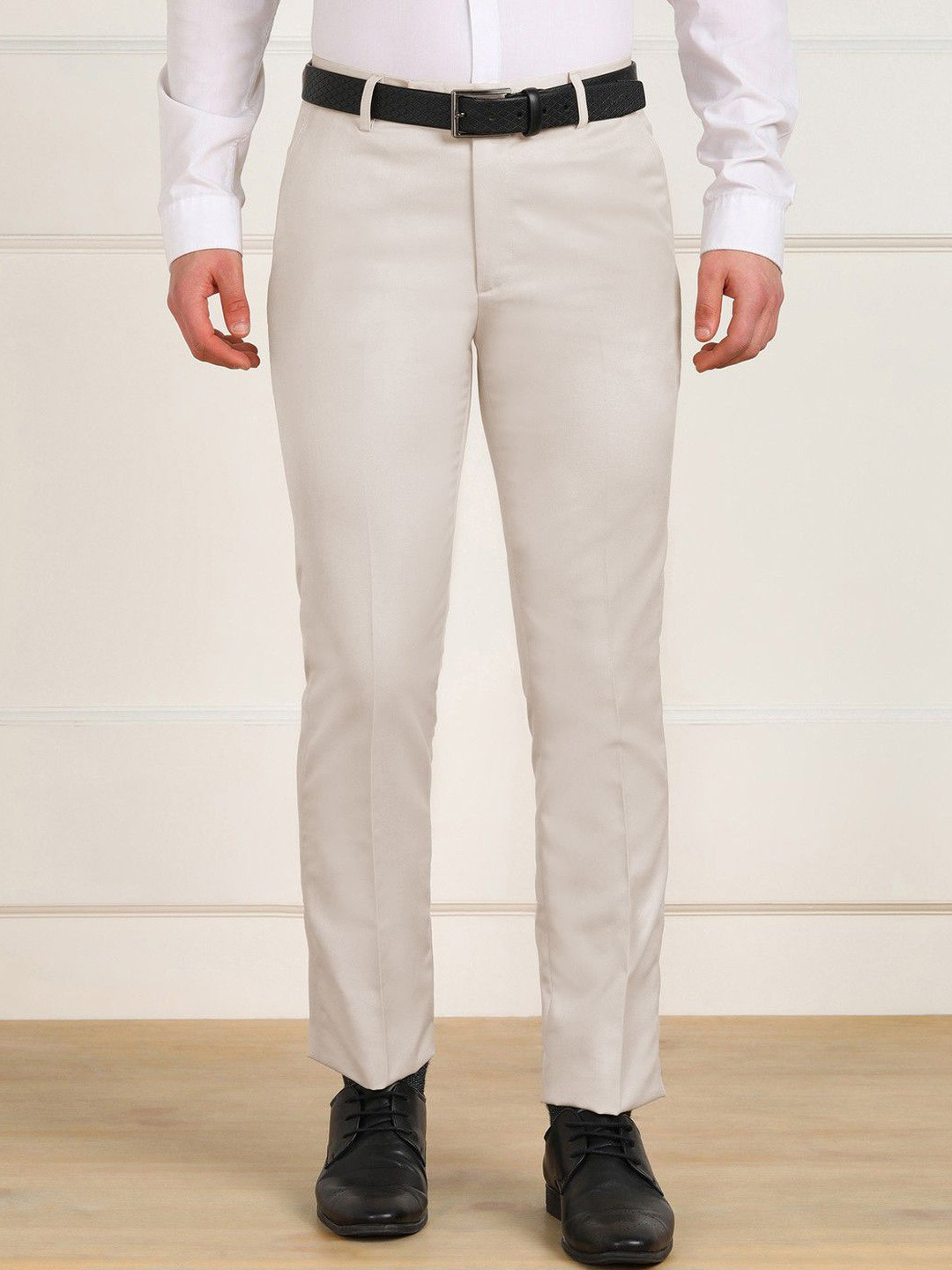 STREETVIBES Men Smart Trousers