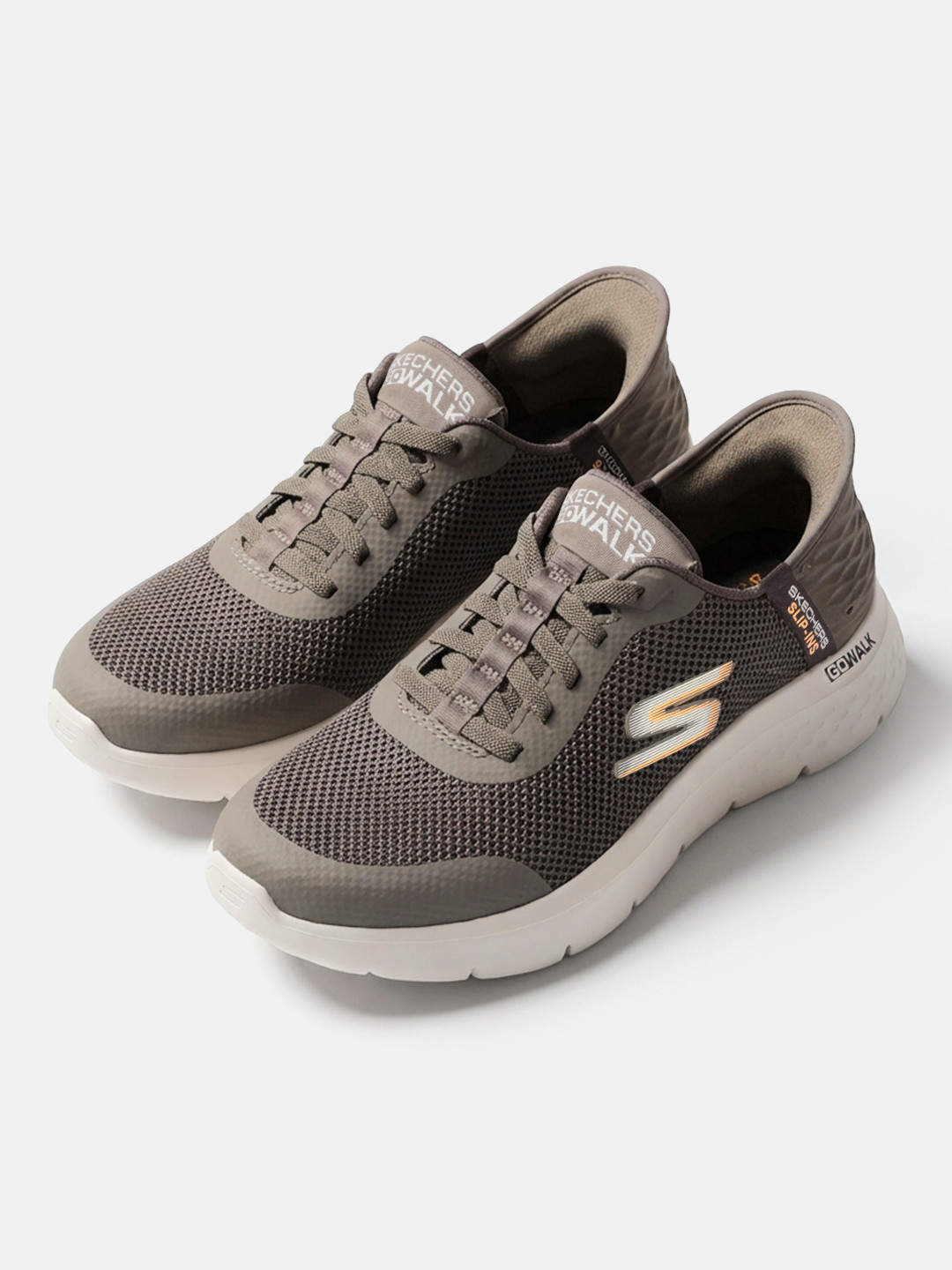 Skechers Men GO WALK FLEX - HANDS UP Walking Slip-Ins Shoes
