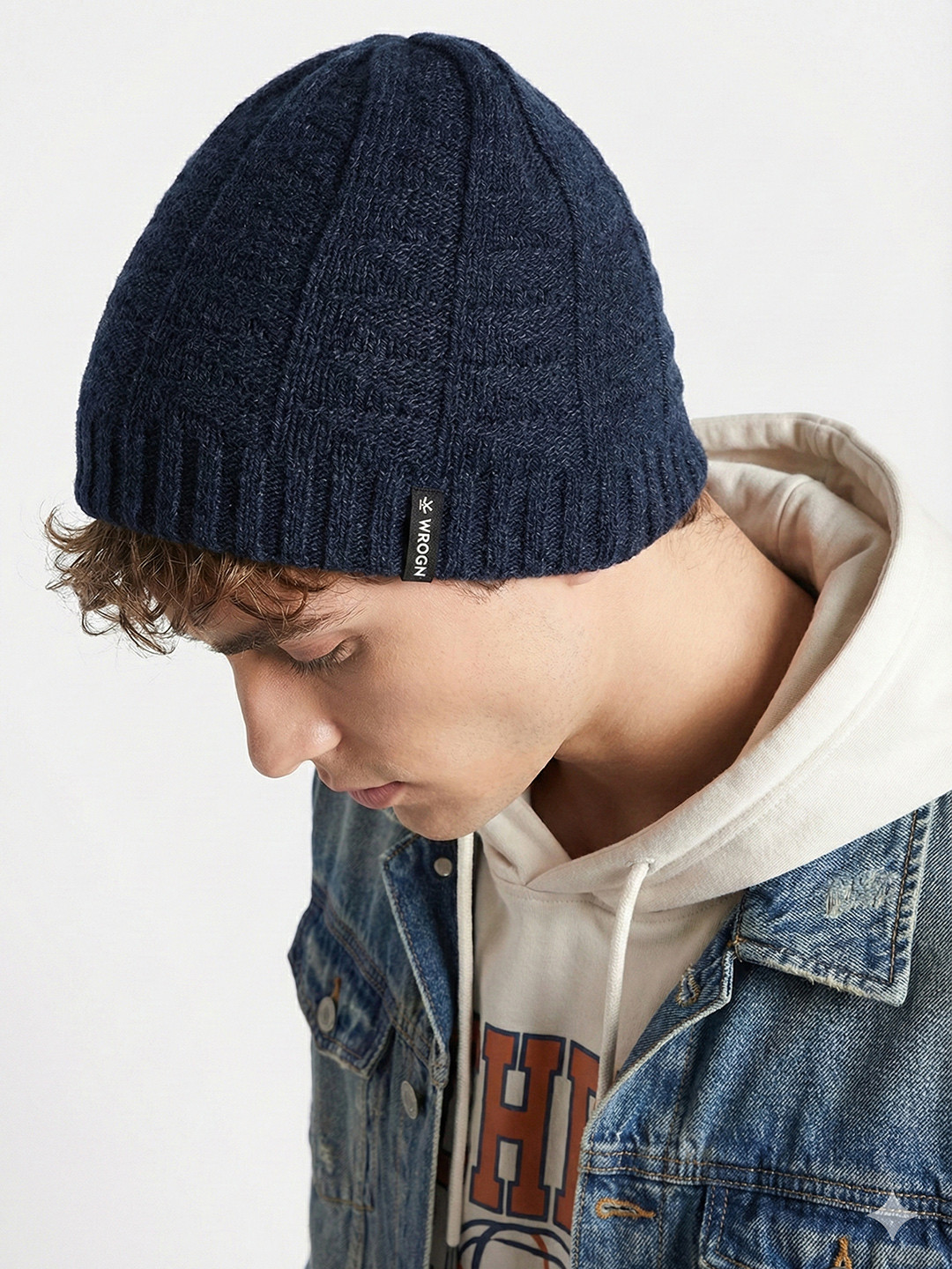 WROGN Unisex Knitted Long Beanie