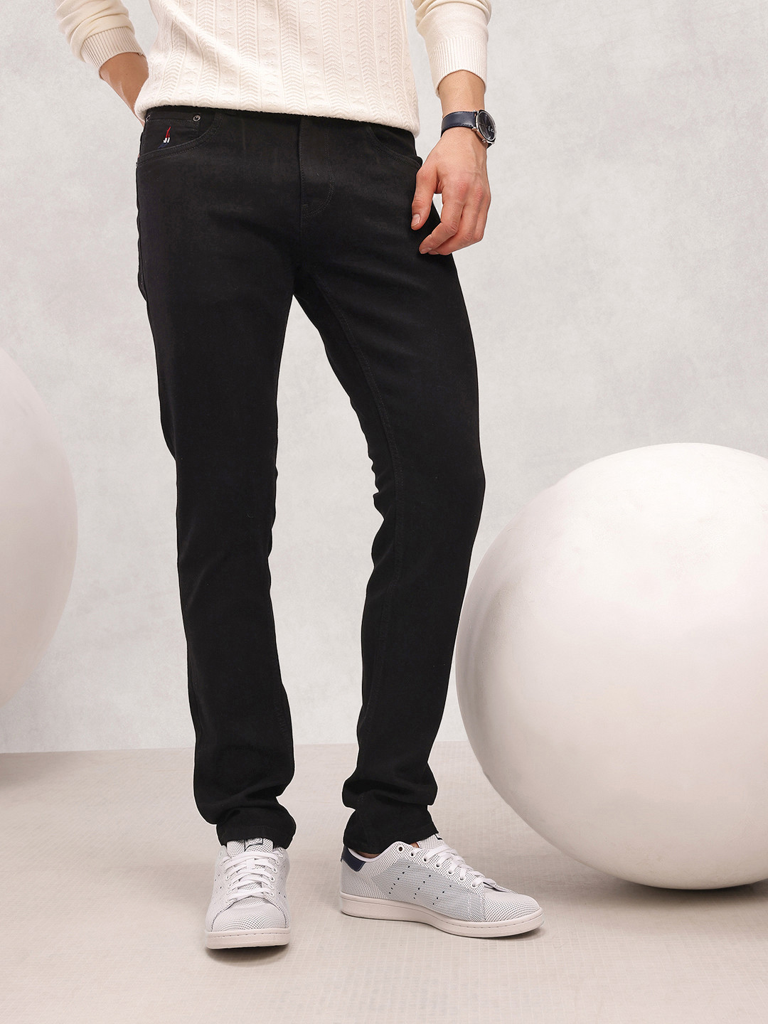 Nautica Men Mid-Rise Slim Fit Stretchable Jeans