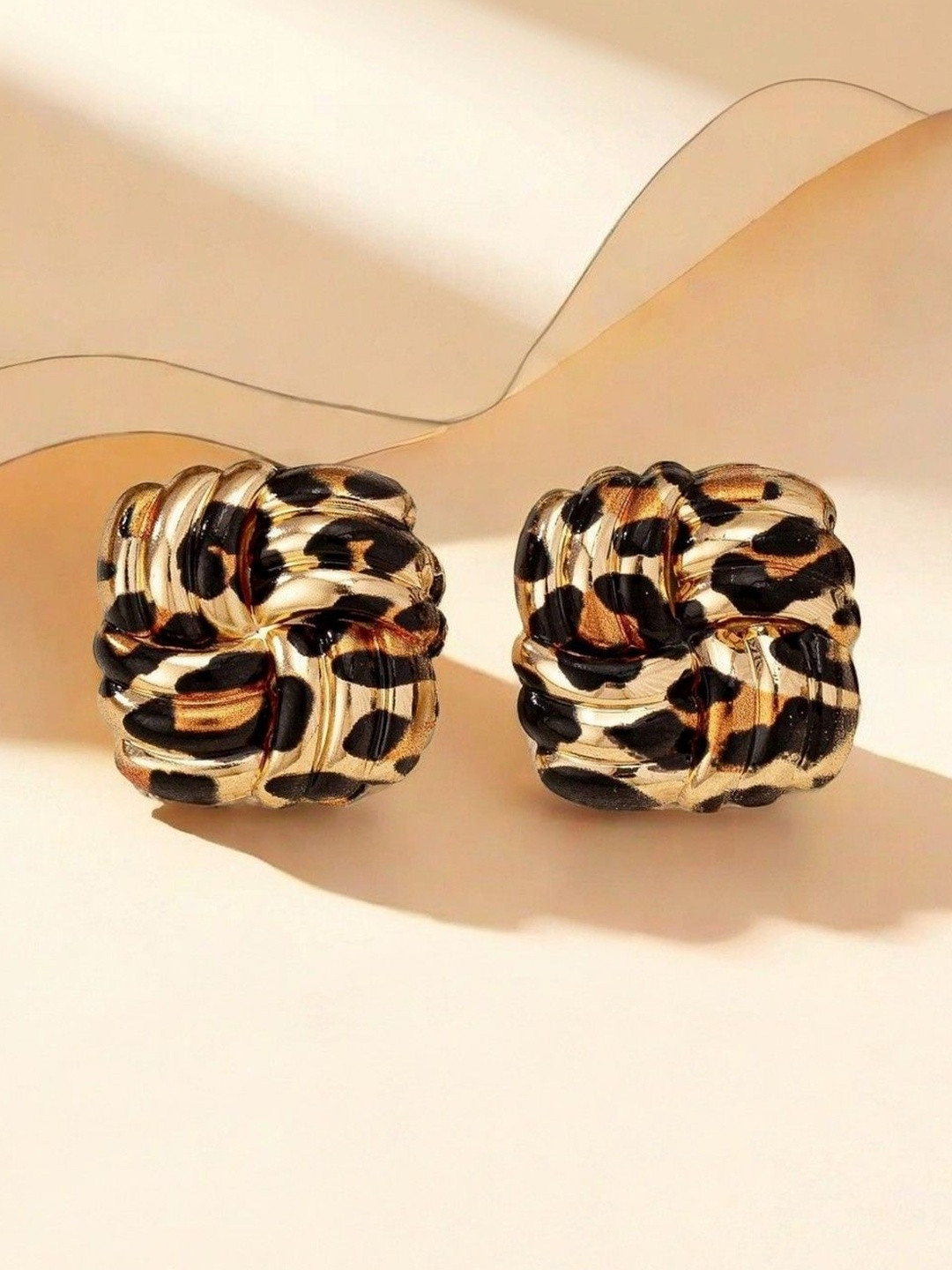StyleCast x Revolte Square Studs Earrings