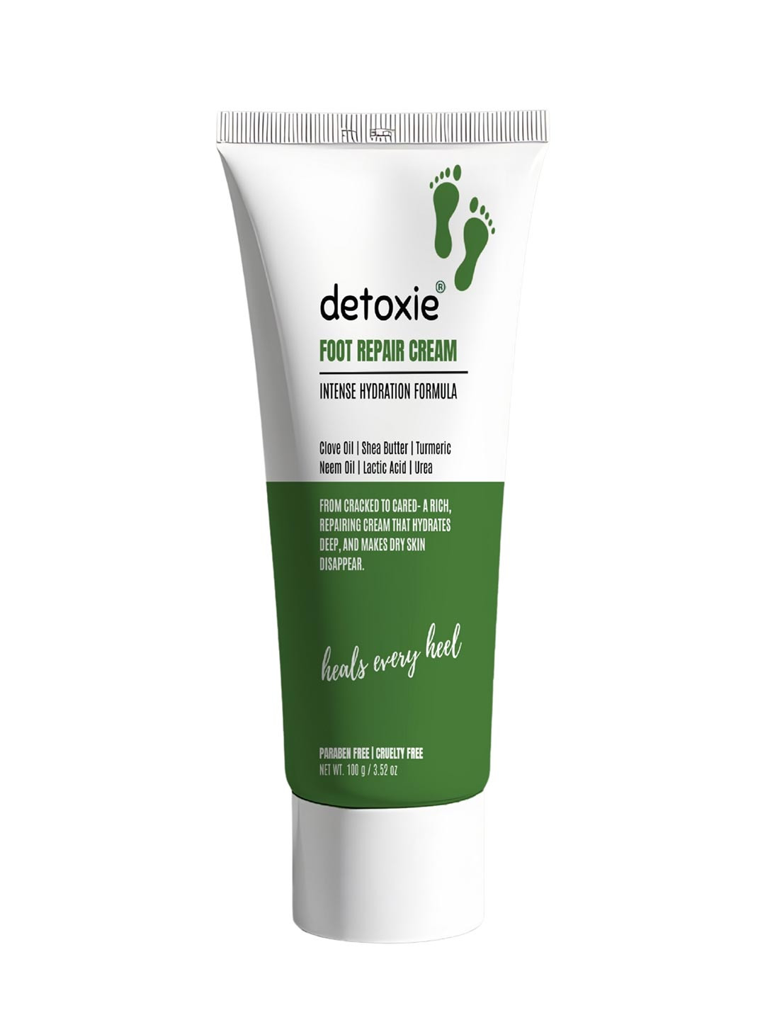 Detoxie Foot Repair & Softening Cream with Clove Oil & Shea Butter - 100 g