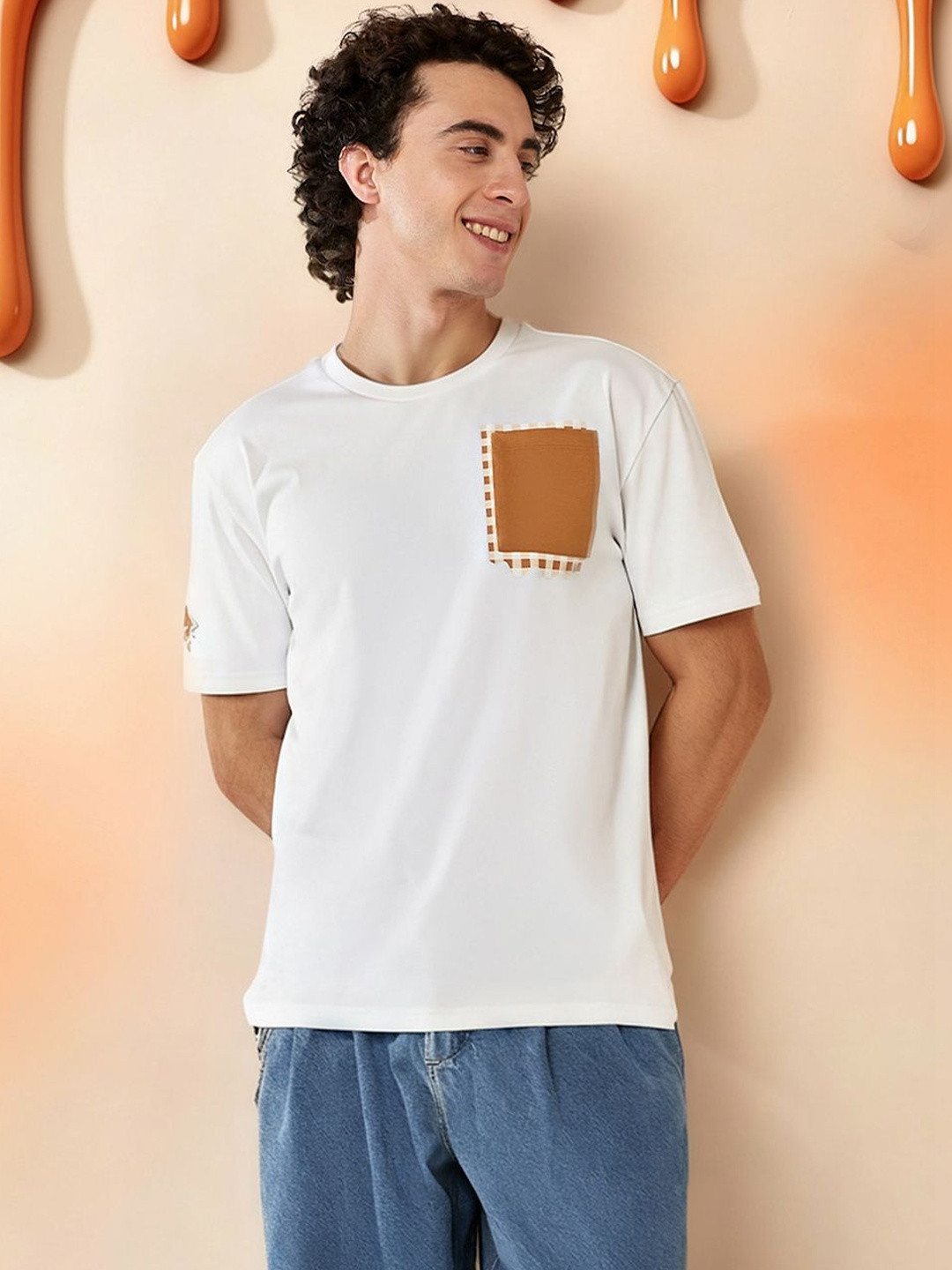 Lotto Men Printed Pockets T-shirt