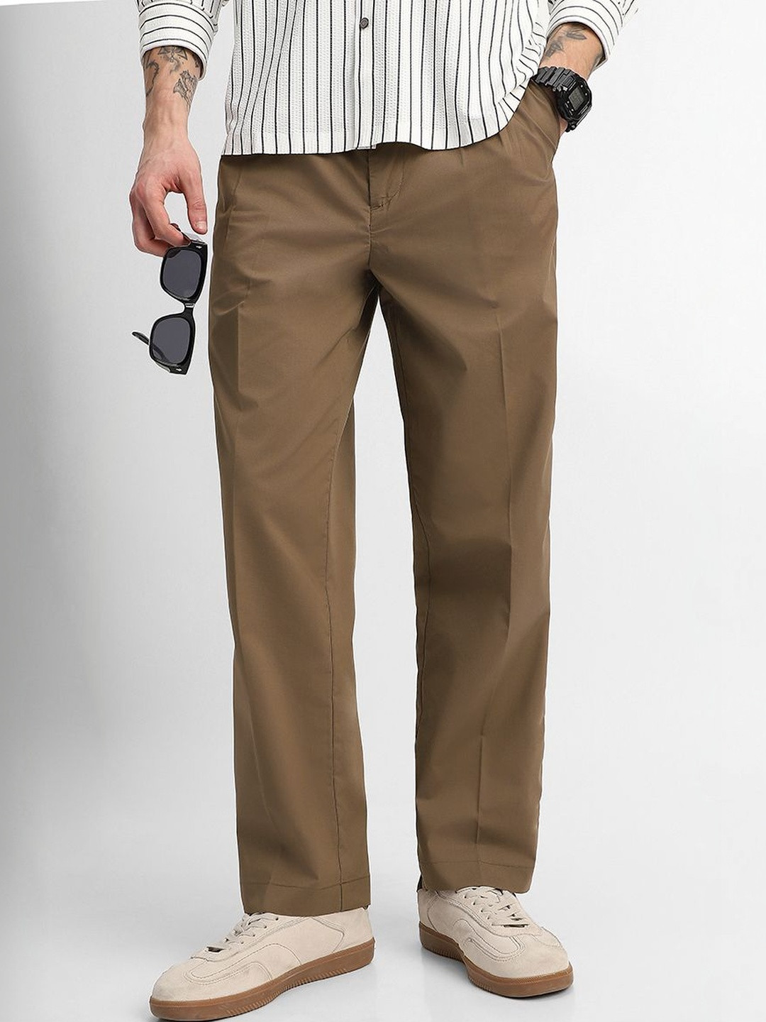 Snitch Relaxed Fit Trousers
