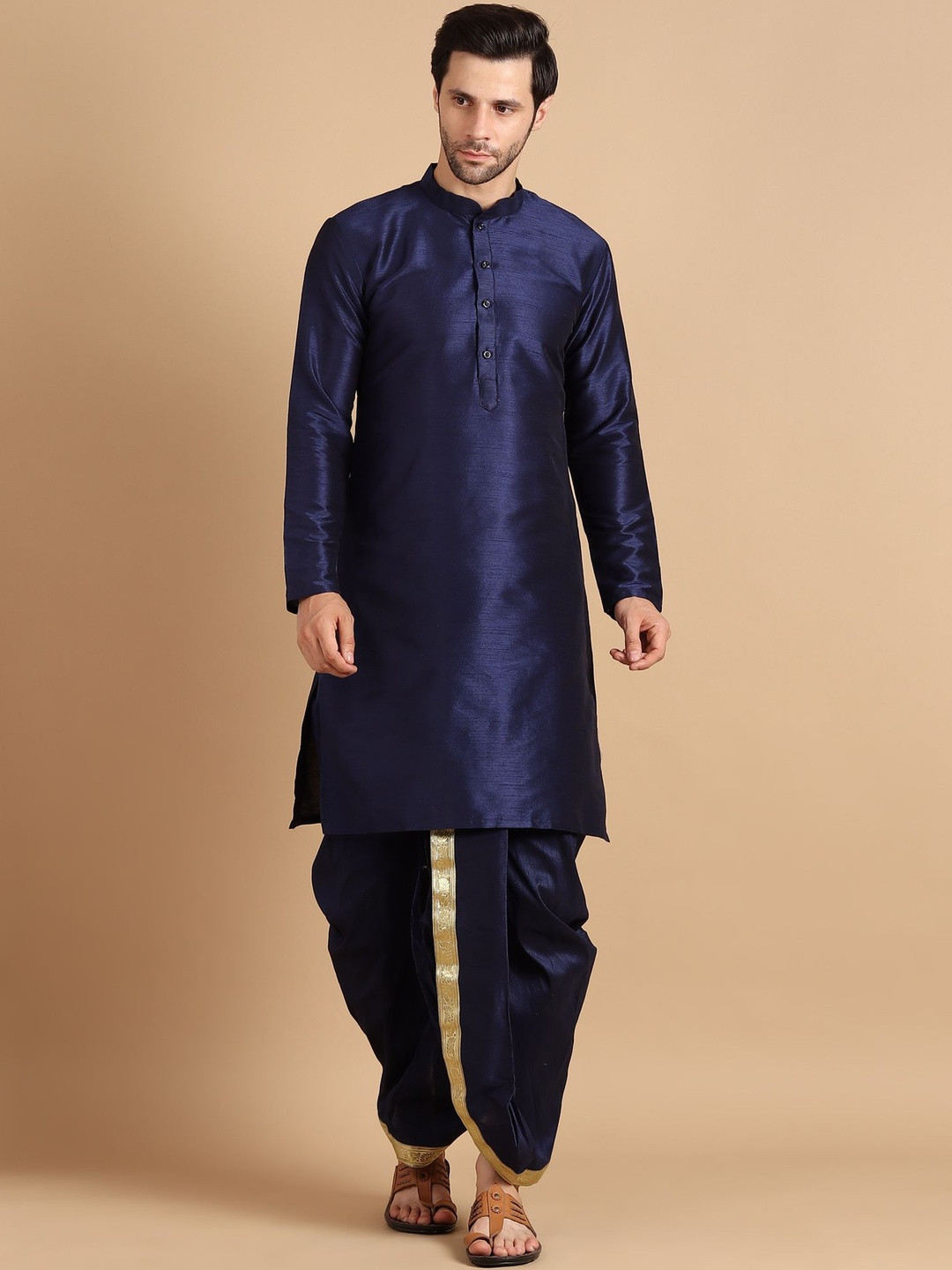 Uri and MacKenzie Men Regular Kurta with Dhoti Pants