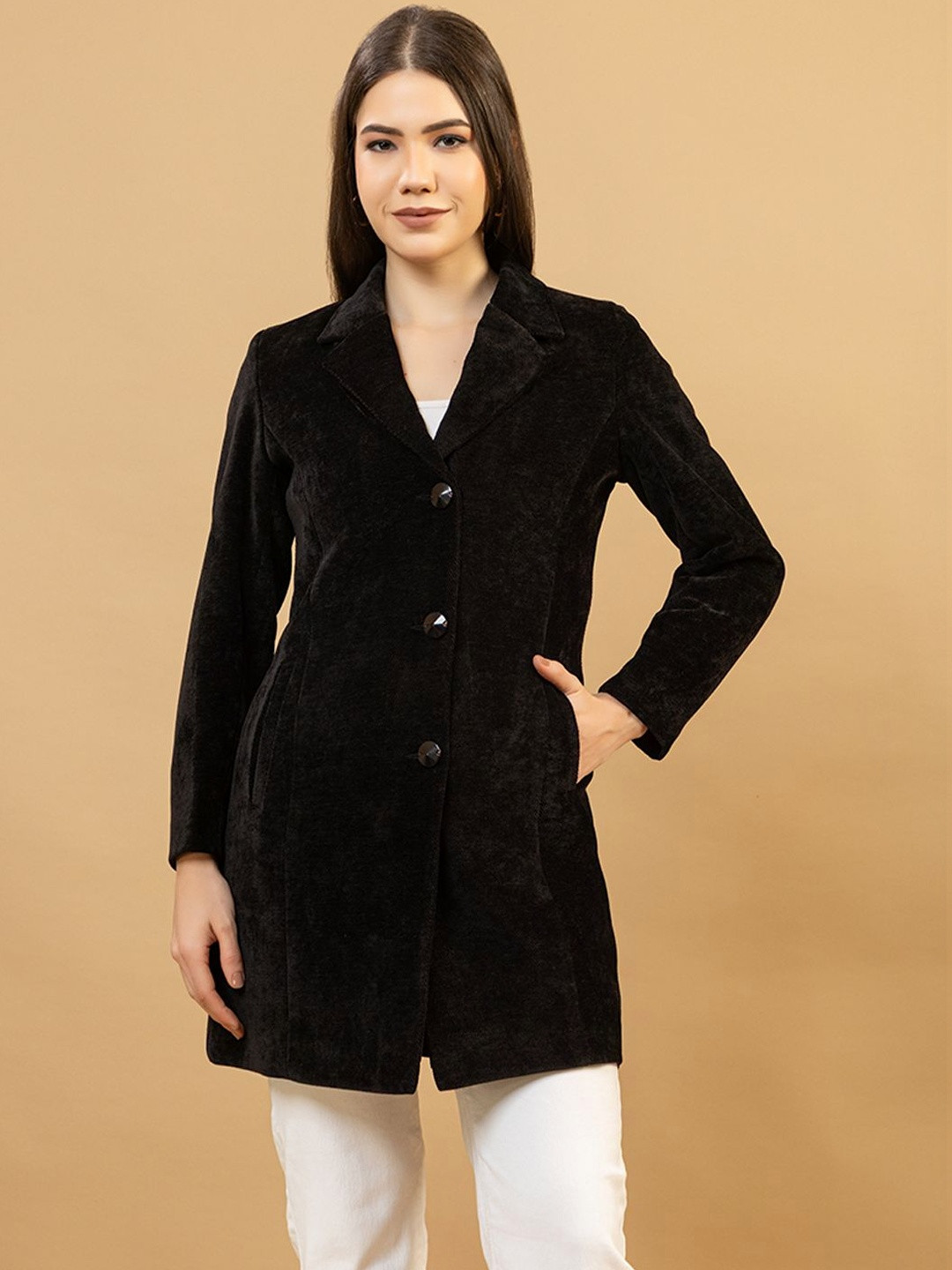 GFO Single-Breasted Longline  Winter Coat