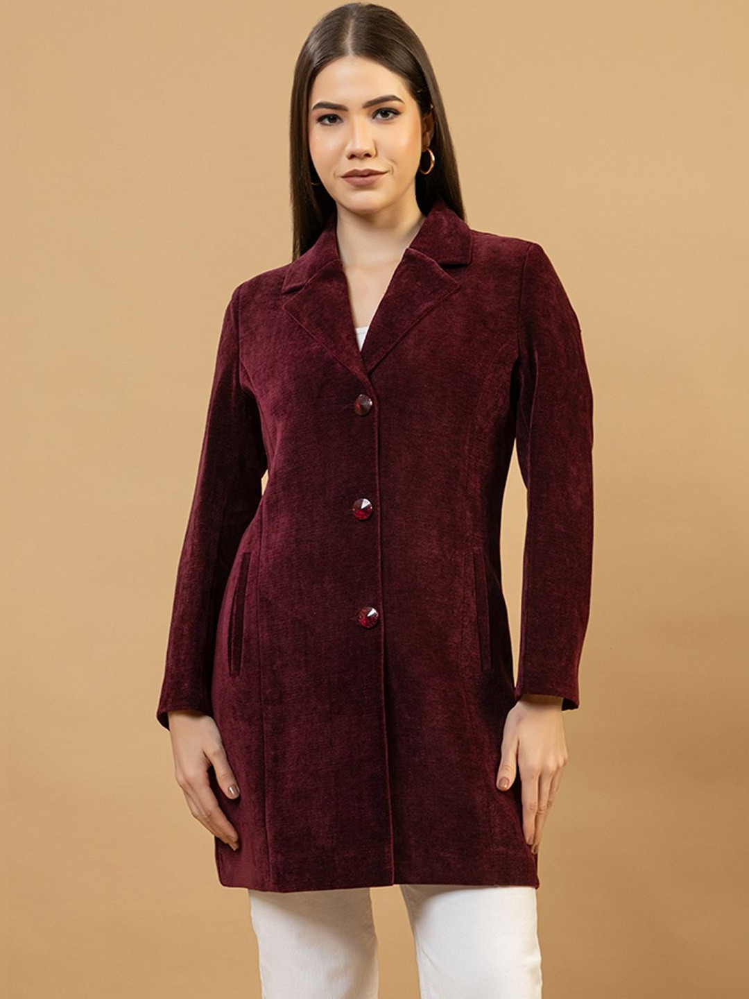 GFO Single-Breasted Longline  Winter Coat