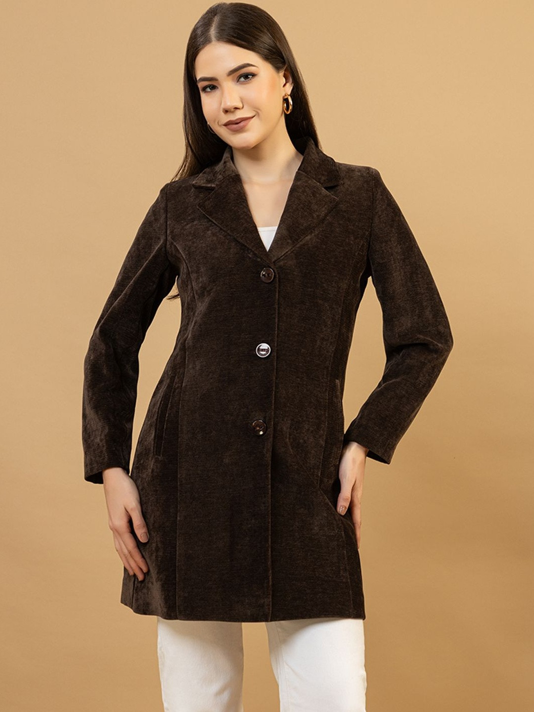 GFO Single-Breasted Longline  Winter Coat