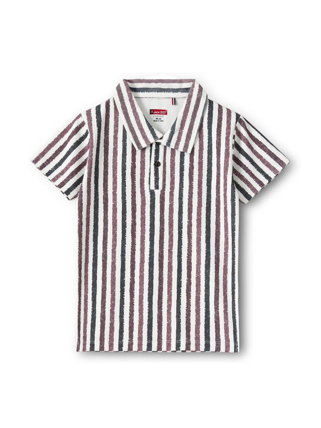 JACKBOY Boys Polyester PU Coated Tshirts