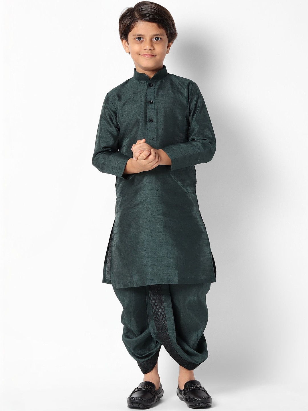 Uri and MacKenzie Boys Regular Kurta with Dhoti Pants