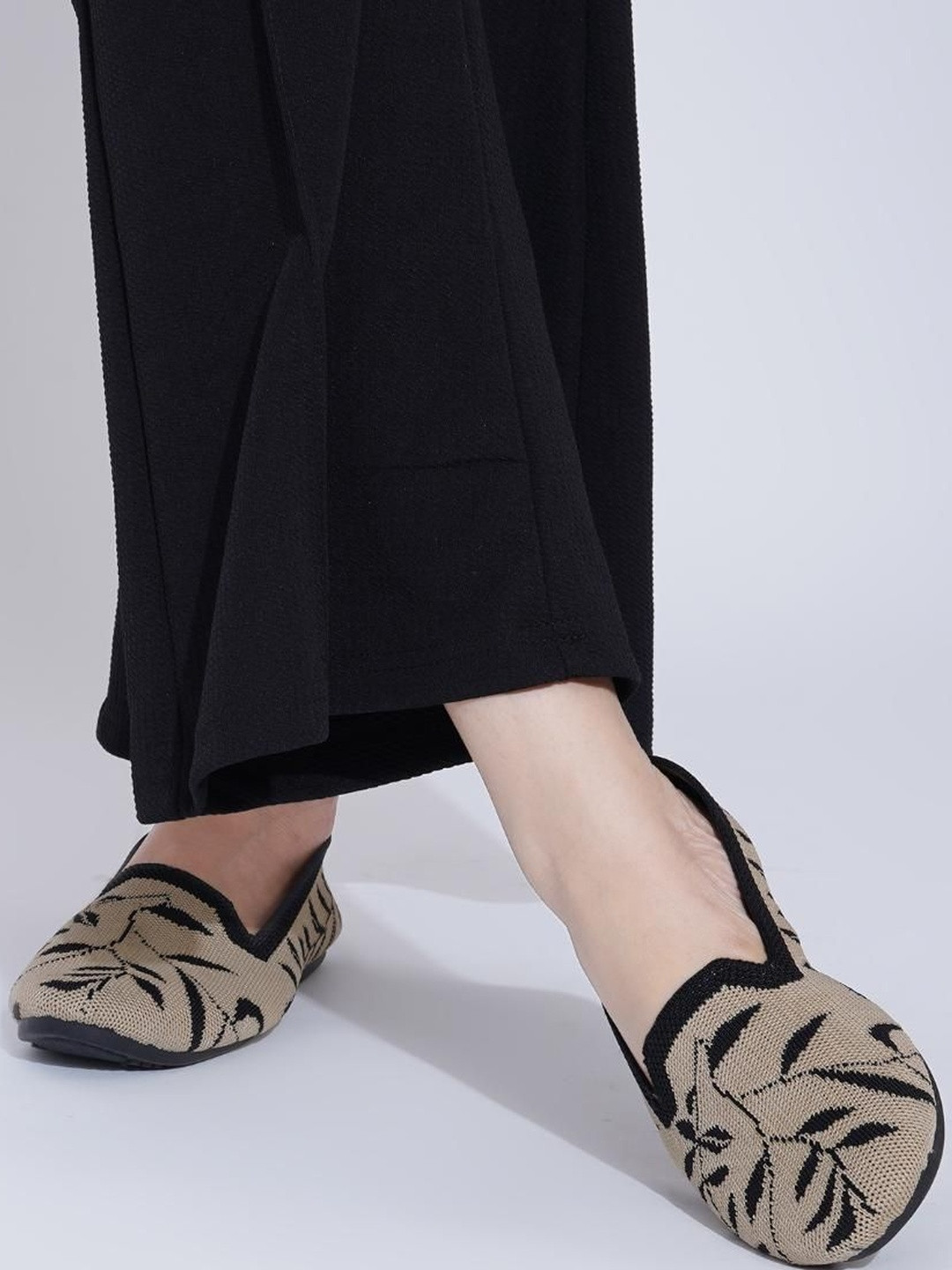 Stylestry Embroidered Ballerinas