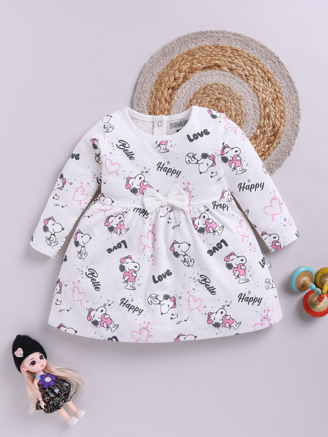YK X Tinyo Print A-Line Dress