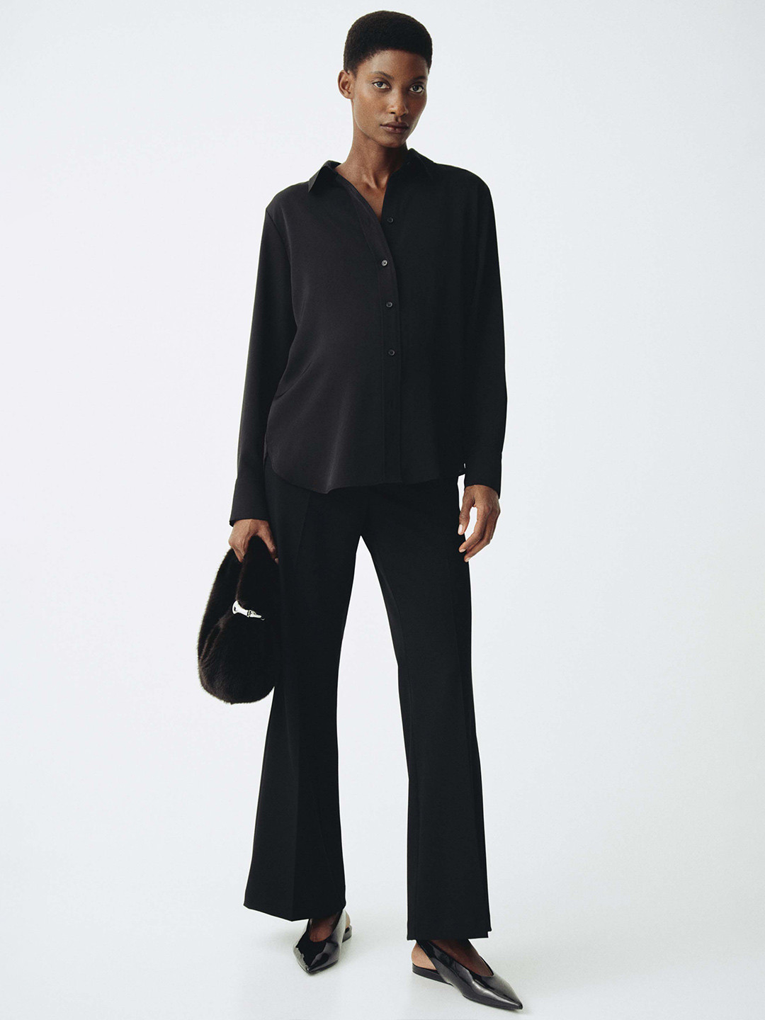 H&M MAMA Bootcut Trousers