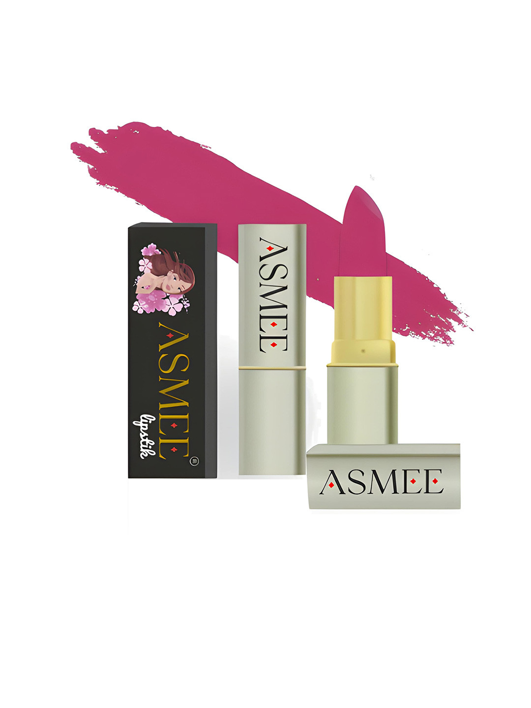ASMEE Long Lasting & Non Transfer Matte Lipstick - French Rose DI-0204