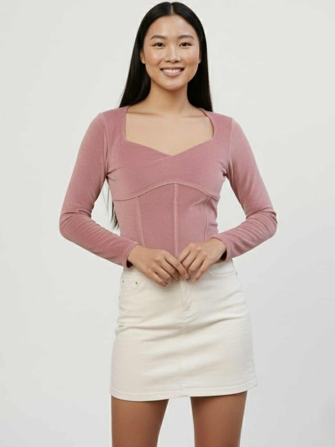Pookiie Velvet Crop Top