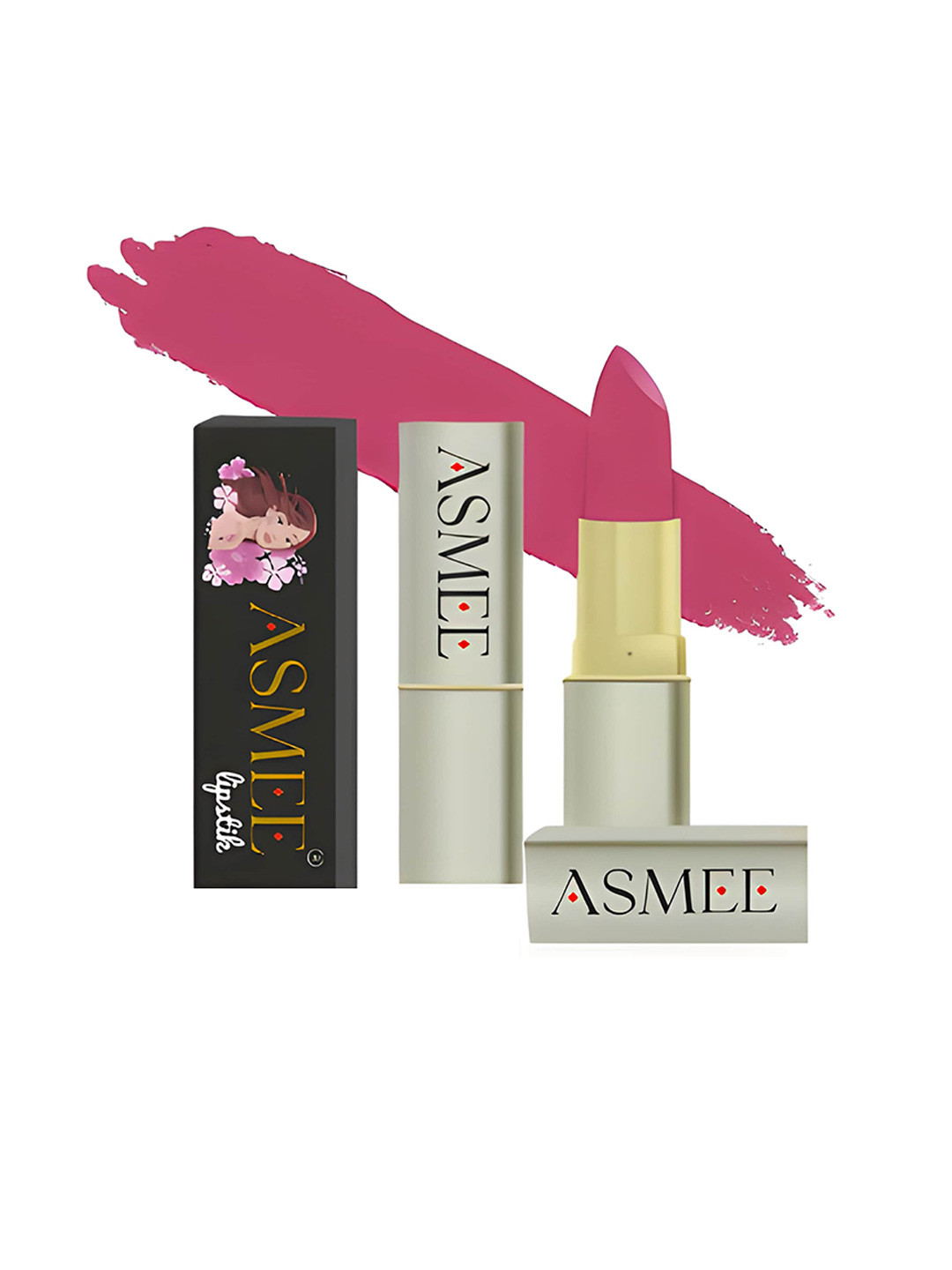 ASMEE Long Lasting & Non Transfer Matte Lipstick -Prime Rose DI-0208