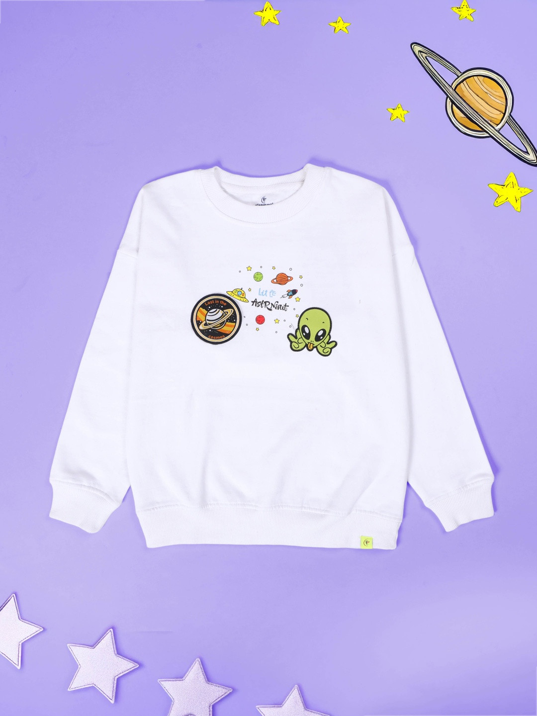 KiddoPanti Boys Printed Sweatshirt