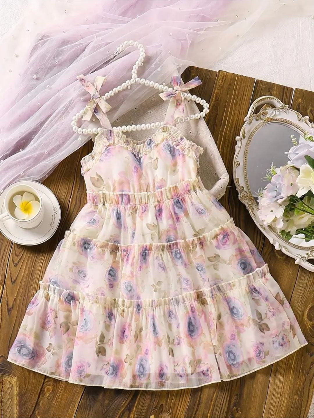 BAESD Floral Print Fit & Flare Dress