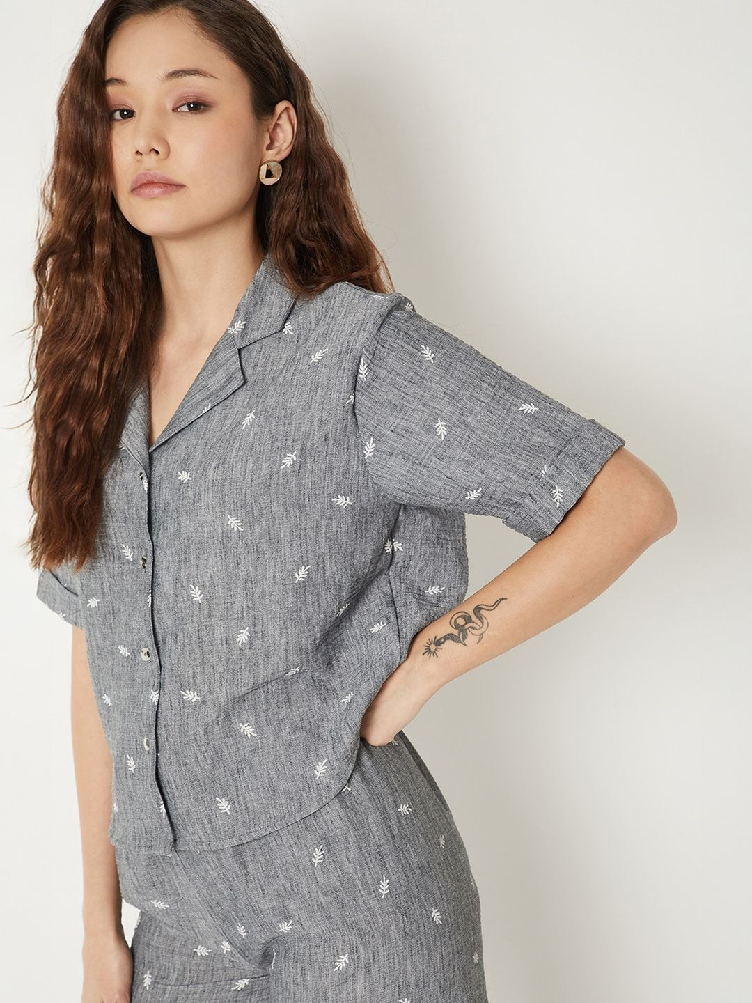 max Women Floral Printed Casual Shirt