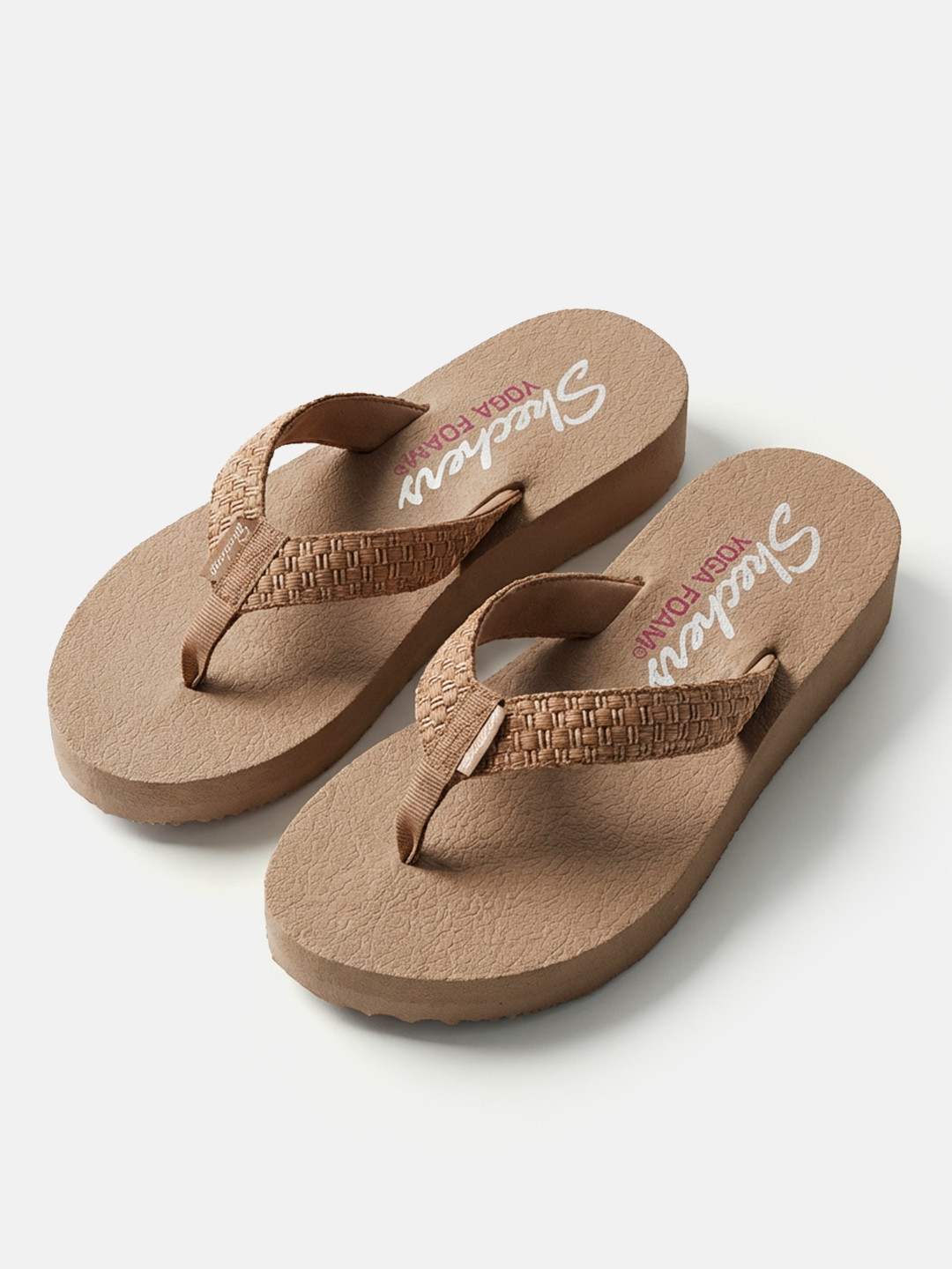 Skechers Women MEDITATION T-Strap Flats