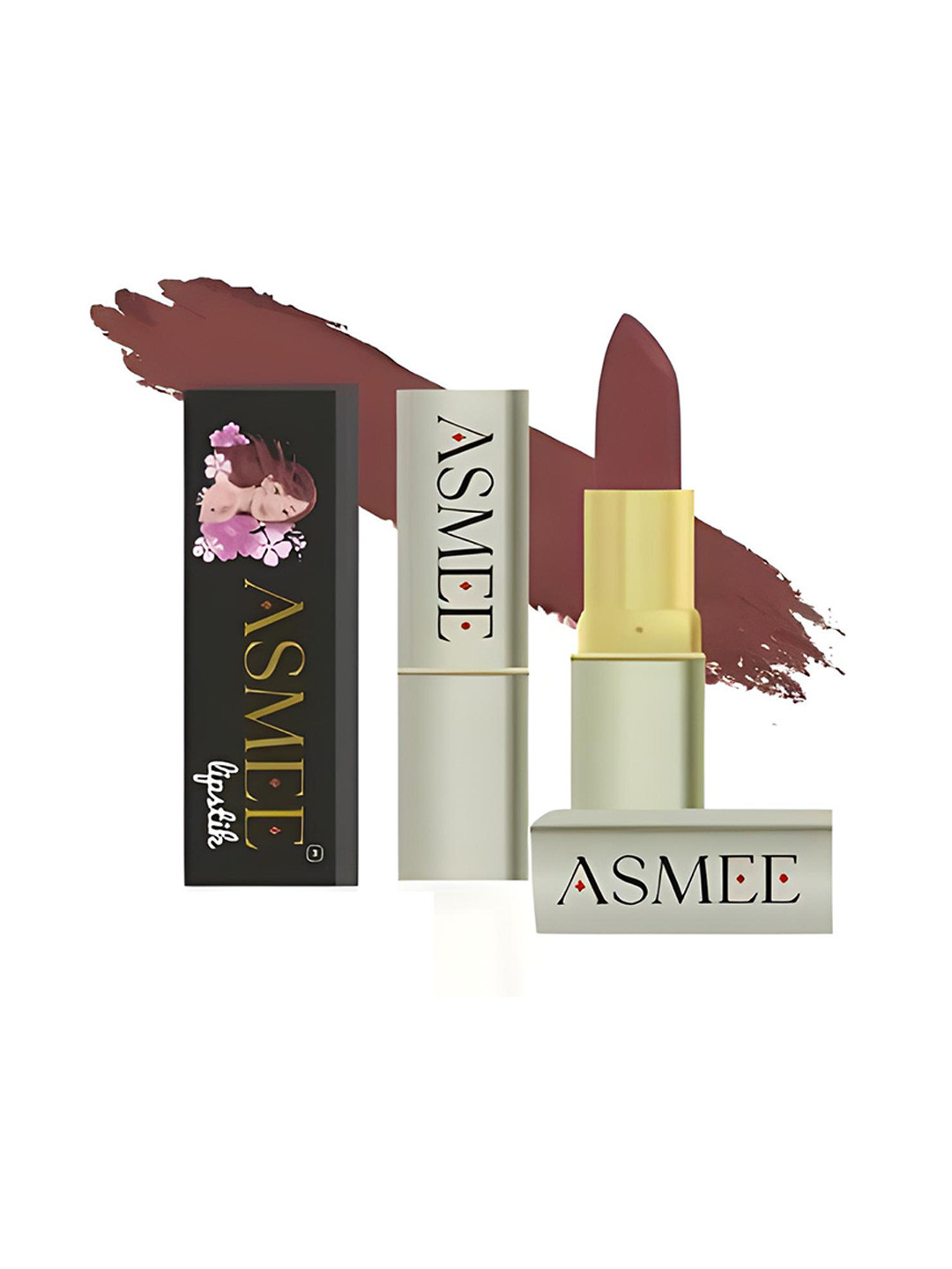 ASMEE Long Lasting & Non Transfer Matte Lipstick 4.2 g- Caramel DI-0207